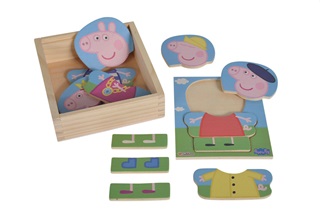 109265707 - Peppa Malac ltztet Puzzle